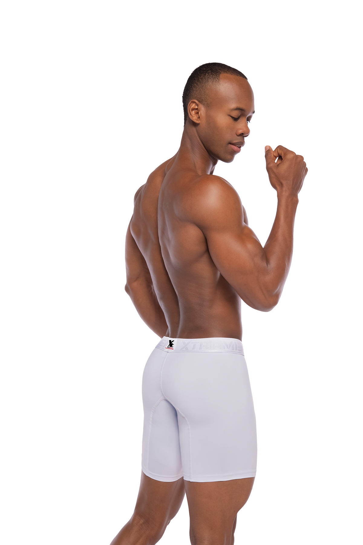 BOXER CLASICO LARGO NYLON BLANCO