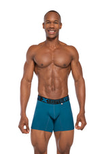 BOXER CLASICO CORTO NYLON PETROLEO