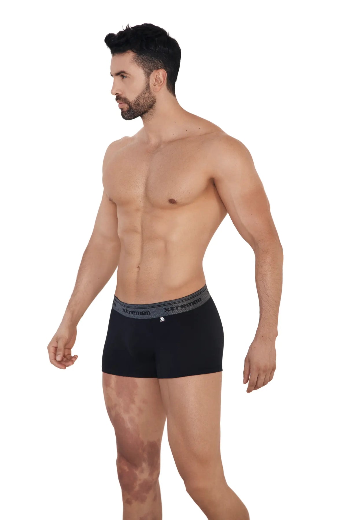 BOXER CLASICO ALGODÓN FONDO ENTERO NEGRO