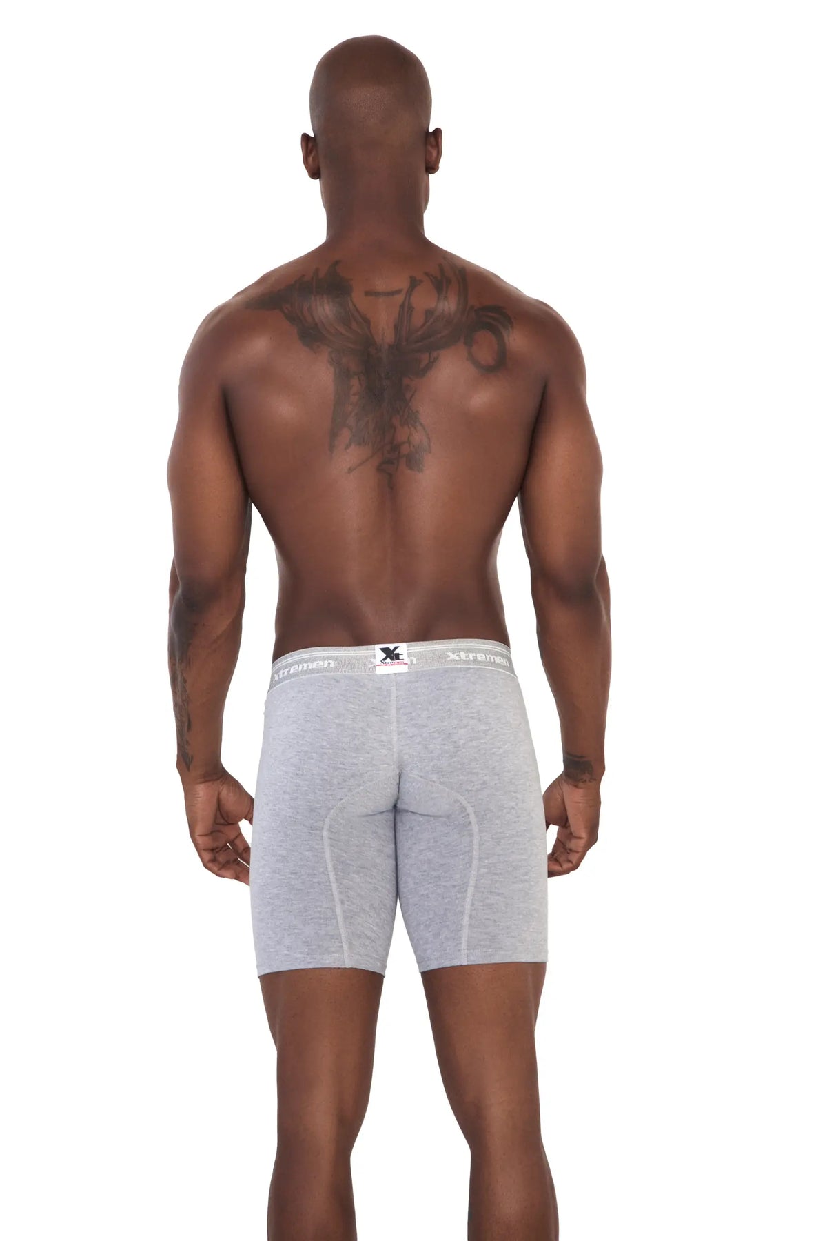 BOXER ALGODÓN DEPORTIVO FONDO ENTERO JASPE