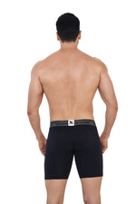 BOXER ALGODÓN DEPORTIVO FONDO ENTERO NEGRO