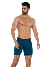 BOXER ALGODÓN DEPORTIVO FONDO ENTERO PETROLEO JASPE