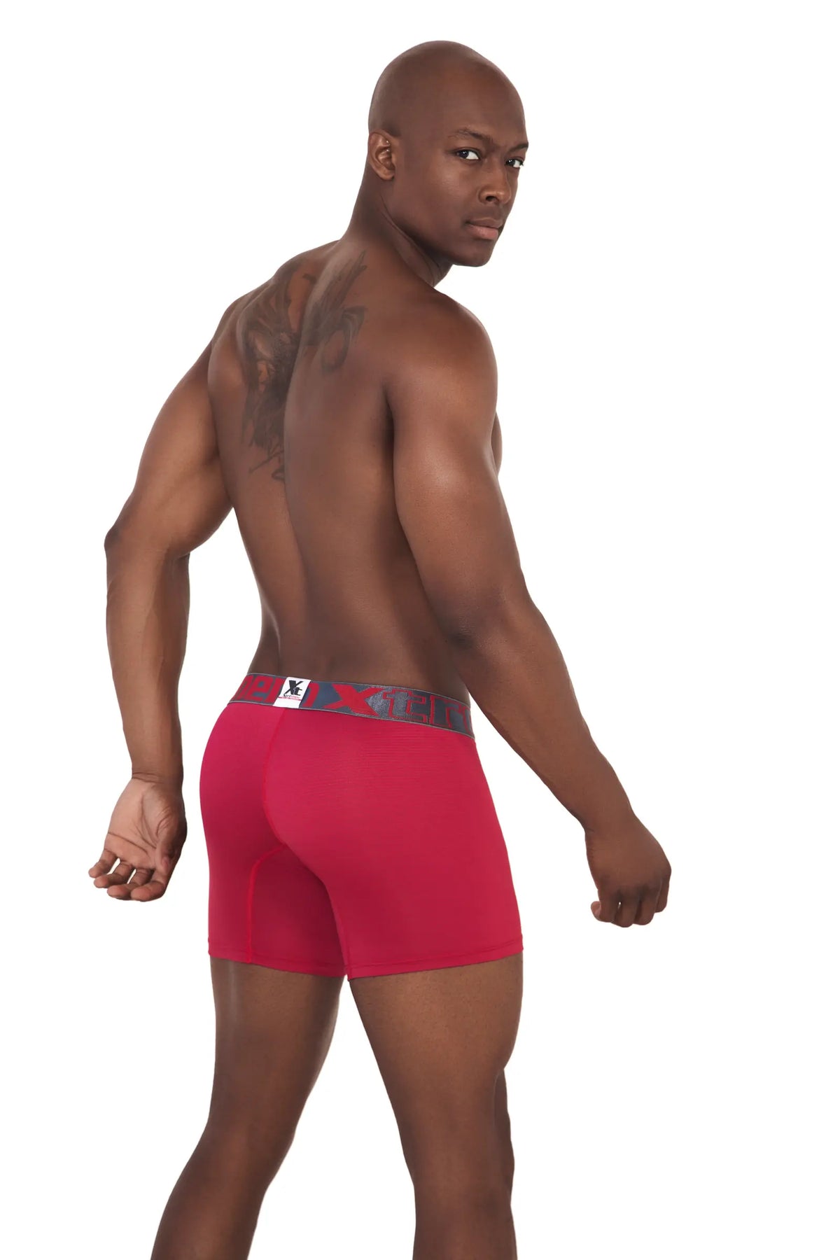 BOXER CLASICO FULL MICROFIBRA ROJO