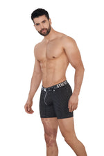 BOXER CLASICO FULL MICROFIBRA NEGRO