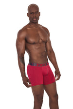 BOXER CLASICO FULL MICROFIBRA ROJO