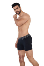 BOXER LARGO CON ABERTURA EN BRAGUETA NEGRO