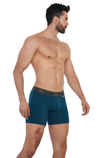 BOXER LARGO CON ABERTURA EN BRAGUETA PETROLEO JASPE