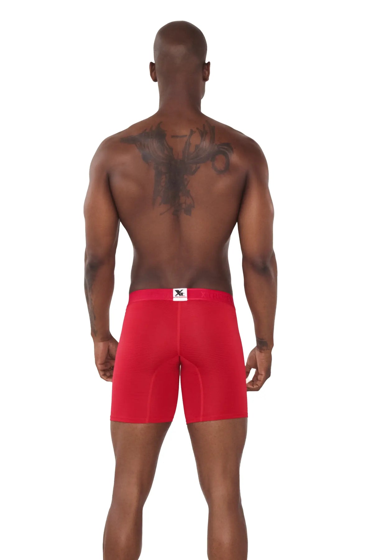 BOXER MICROFIBRA JACQUARD DESAGUJADOROJO