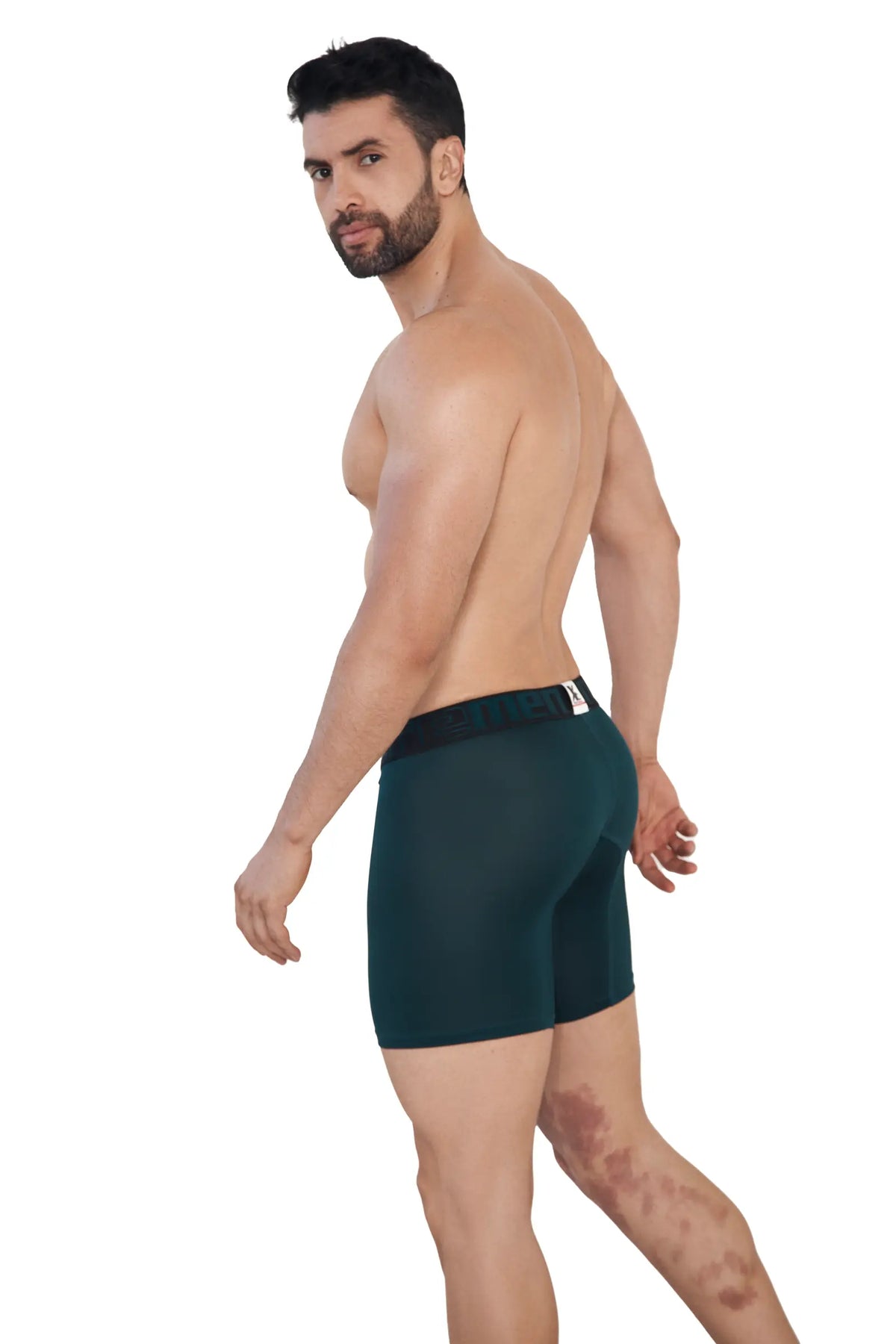 BOXER MICROFIBRA FONDO ENTEROVERDE PINO