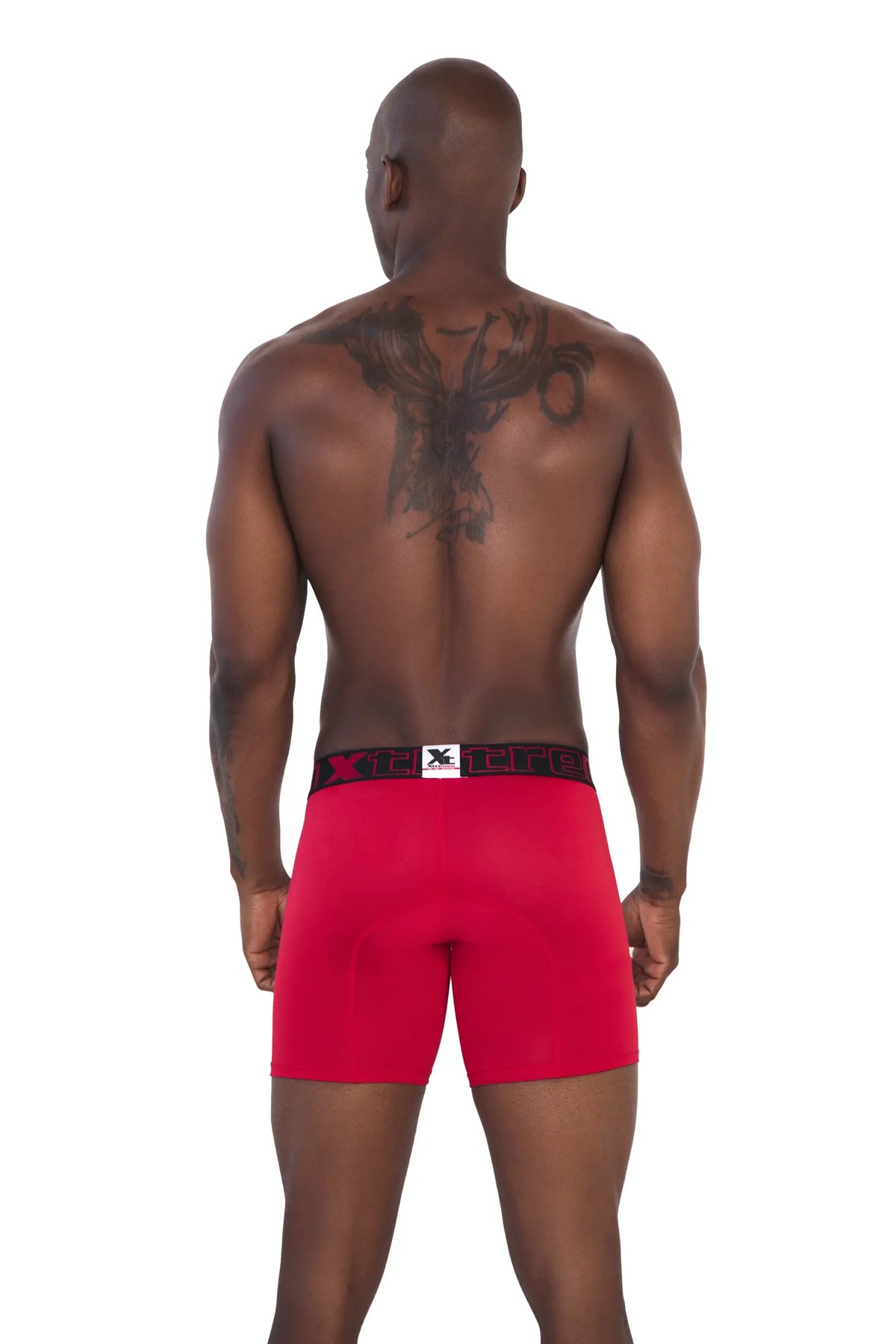 BOXER MICROFIBRA FONDO ENTEROROJO