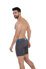 BOXER MICROFIBRA FONDO ENTEROGRIS OSCURO