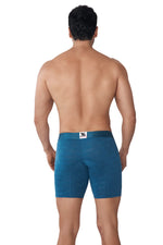 BOXER MICROFIBRA JACQUARD BLOQUES PETROLEO