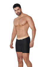 BOXER MICROFIBRA DESAGUJADO MALLA NEGRO