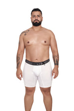 BOXER MICROFIBRA FONDO ENTERO EXTRAGRANDE BLANCO