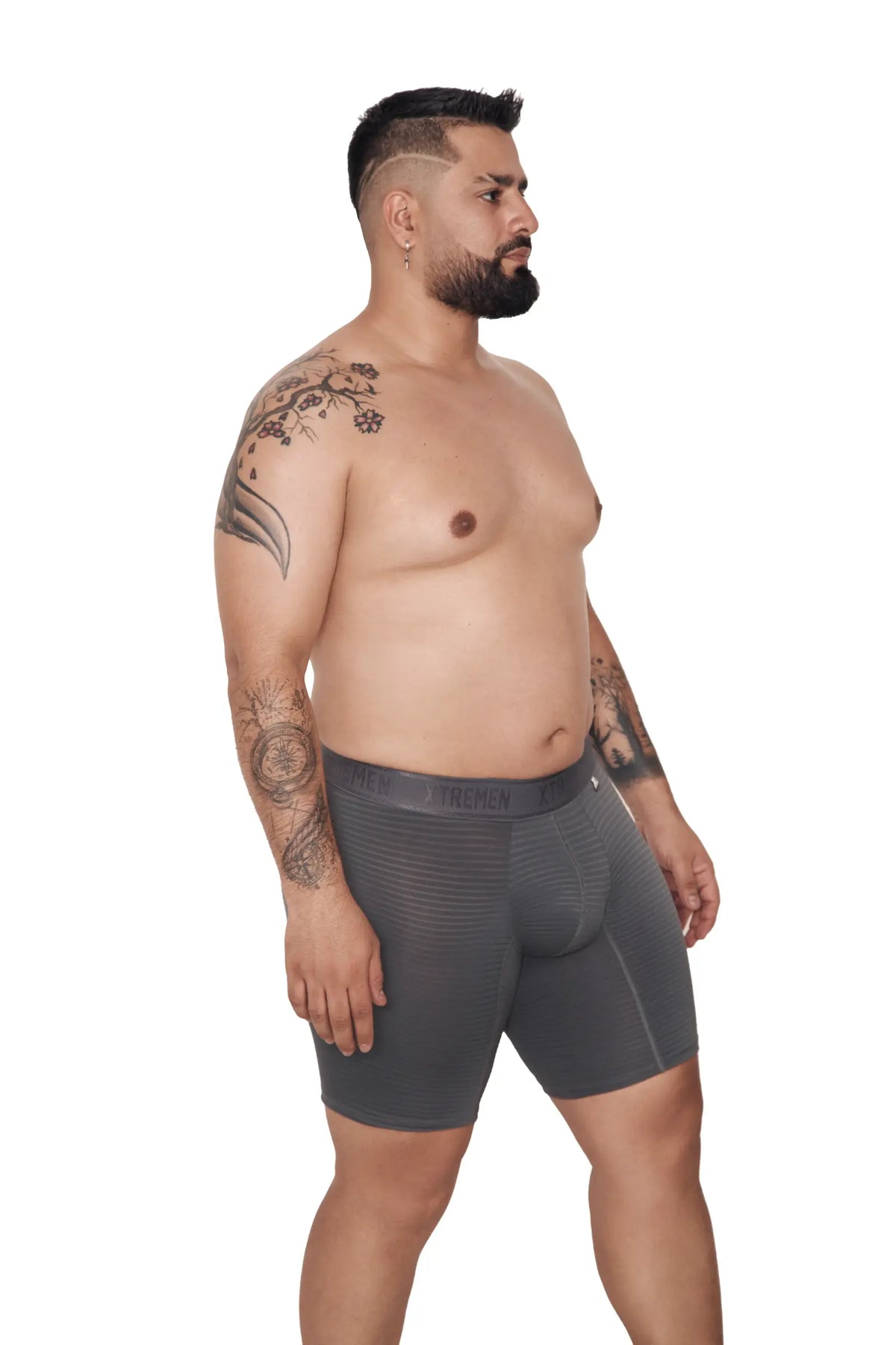 BOXER MICROFIBRA JACQUARD EXTRAGRANDE ROJO