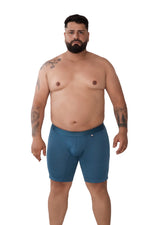 BOXER MICROFIBRA JACQUARD ESPIGA EXTRAGANDE PETROLEO