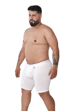 BOXER MICROFIBRA JACQUARD ESPIGA EXTRAGANDE BLANCO