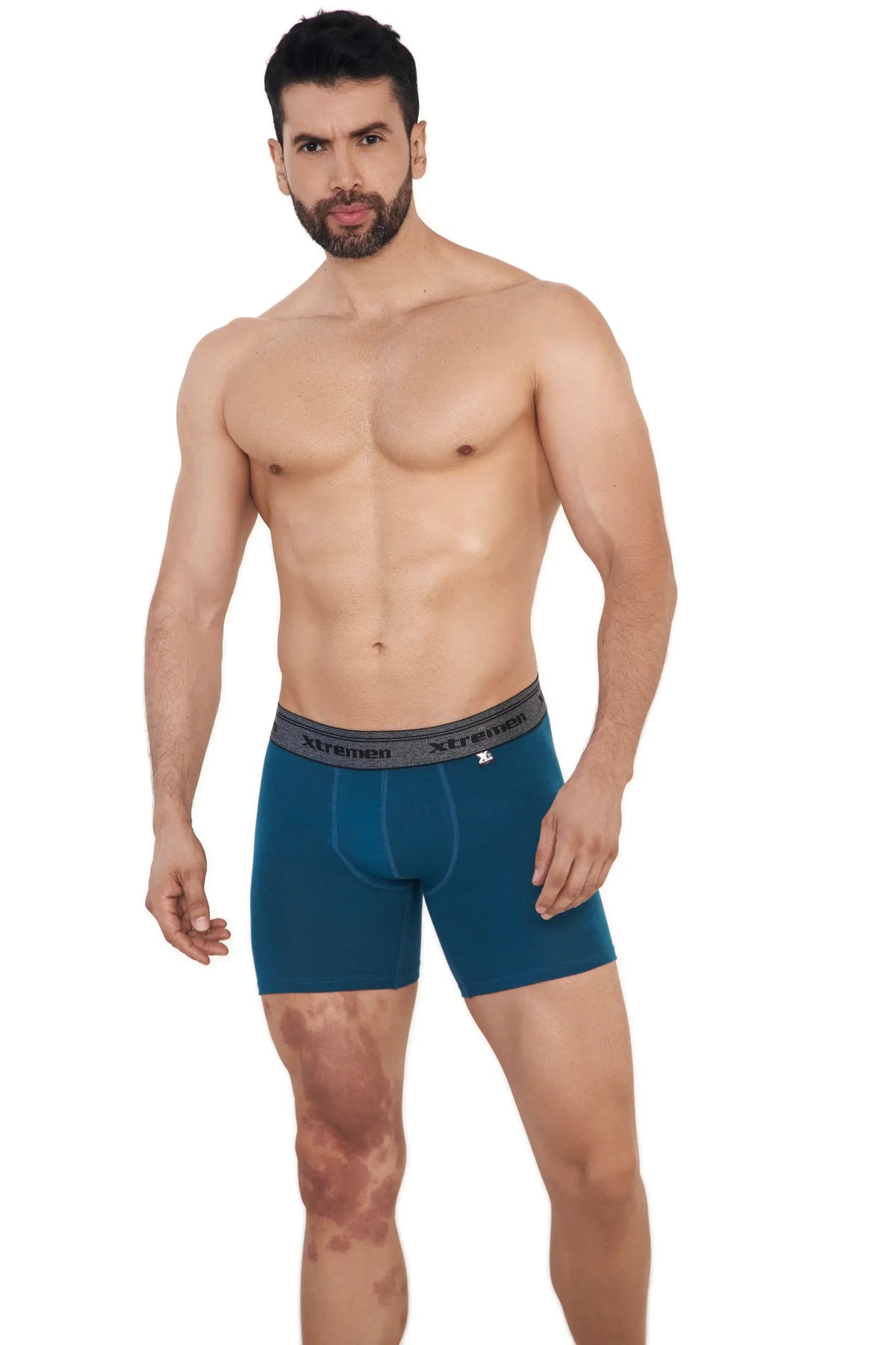 BOXER ALGODÓN PINZA UP F/ENTEROPETROLEO JASPE