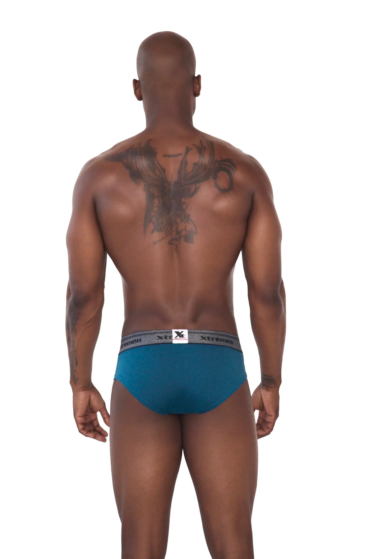 BRIEF ALGODÓN FONDO ENTERO PETROLEO JASPE