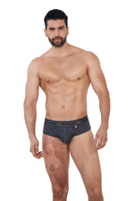 BRIEF ALGODÓN FONDO ENTERO GRIS CROSS