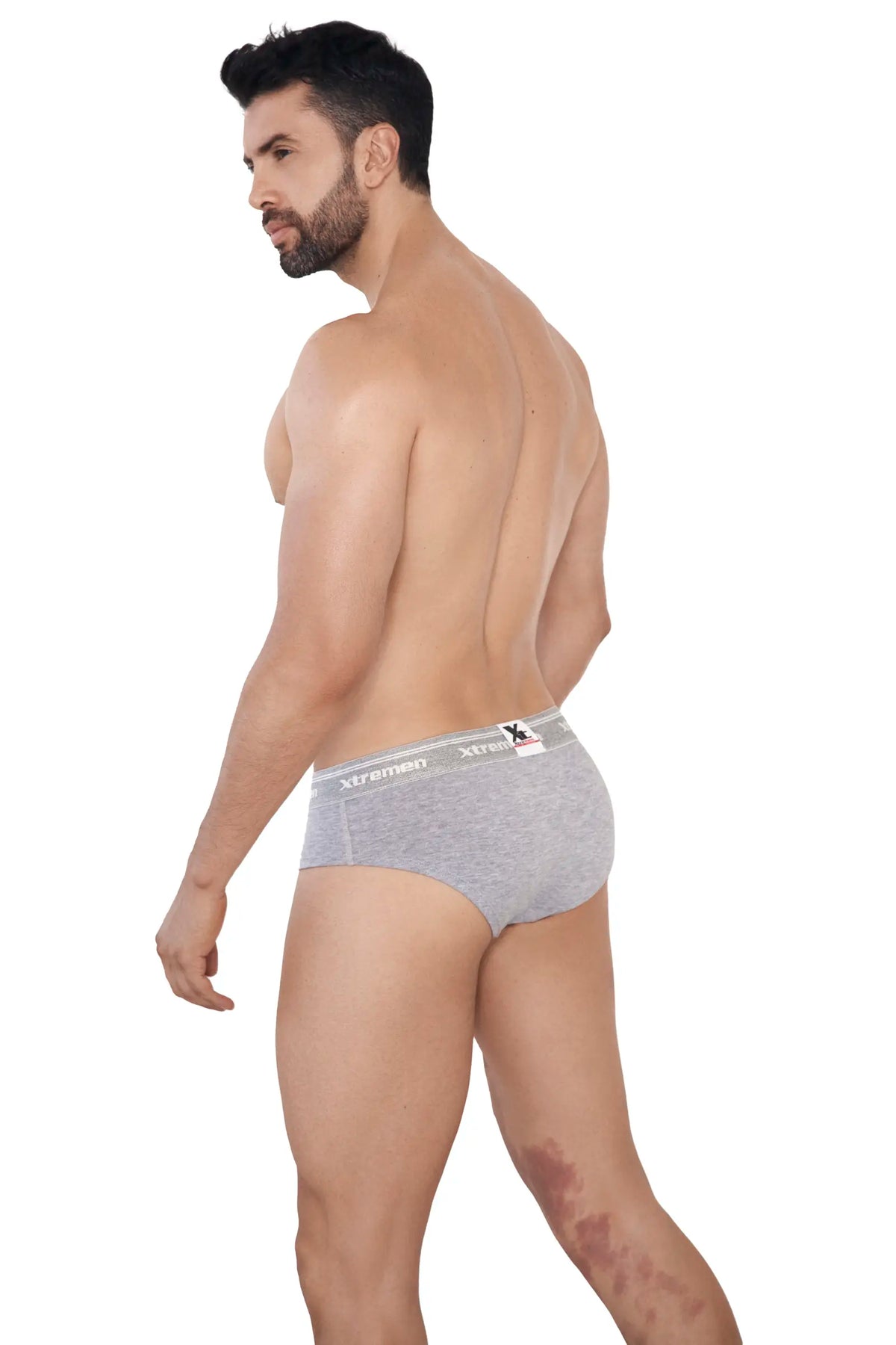 BRIEF ALGODÓN FONDO ENTERO JASPE