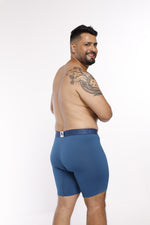 BOXER MICROFIBRA JACQUARD EXTRAGRANDE PETROLEO