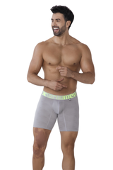 BOXER JACQUARD ONDAS GRIS CLARO
