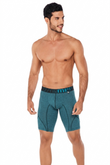 BOXER DEPORTIVO MICROFIBRA JASPE VERDE JADE