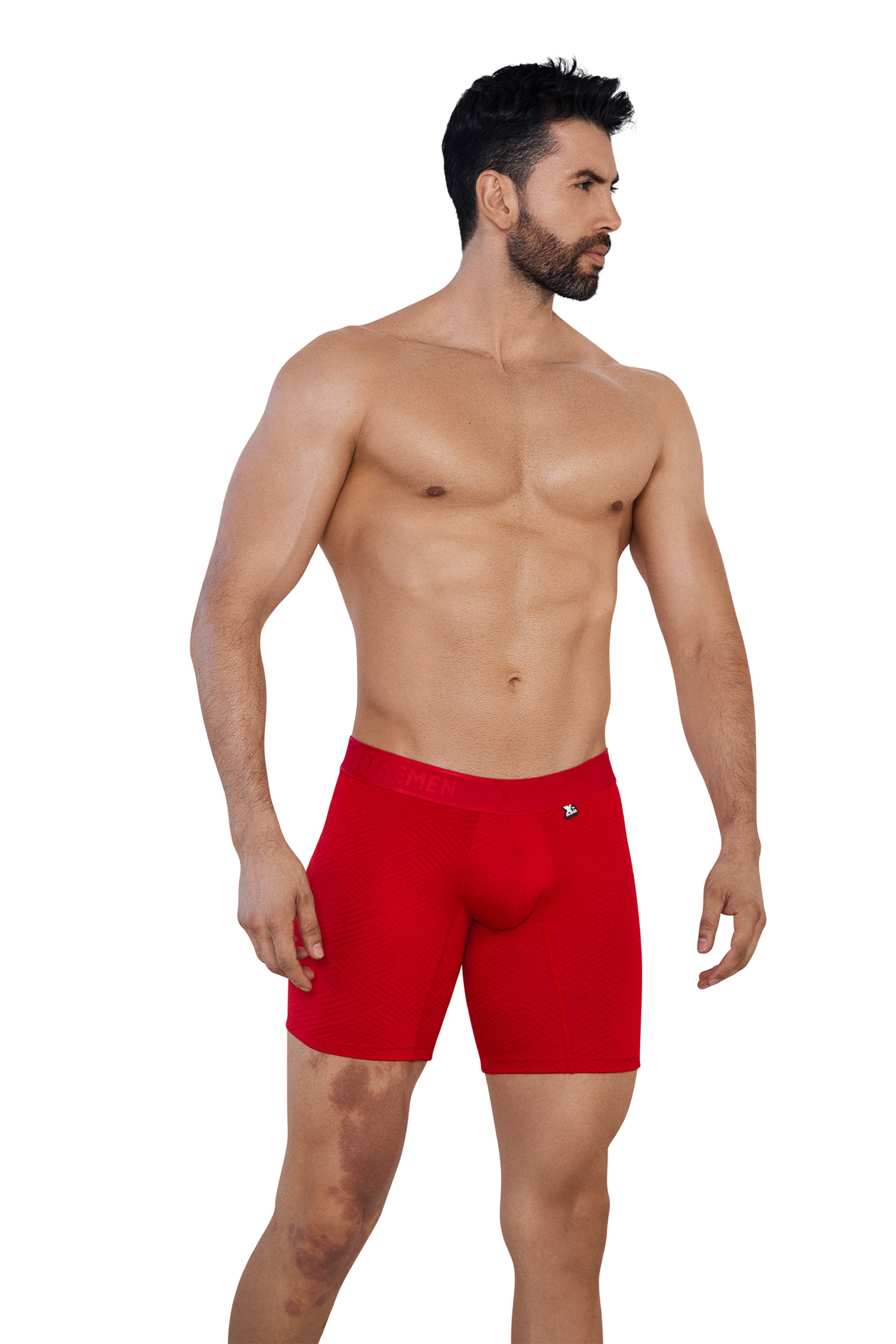 BOXER MICROFIBRA JACQUARD ESPIGAROJO