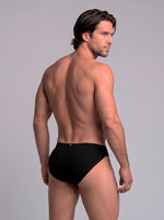 BRIEF SEXY MICROFIBRA F/ENTERO NEGRO