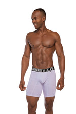 BOXERCLÁSICO LARGO MICROFIBRA NAIPE BLANCO