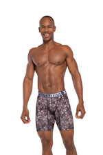 BOXER CLÁSICO LARGO MICROFIBRA SUBLIMADO THAI GRIS OSC