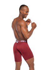 BOXER CLASICO LARGO MICROFIBRA JACQUARD RAYOVINO