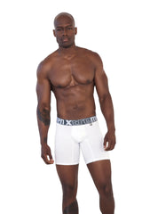 BOXER MICROFIBRA FONDO ENTERO  BLANCO