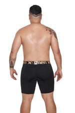 BOXER MICROFIBRA FONDO ENTERO EXTRAGRANDE NEGRO