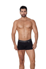 BOXER CLASICO ALGODÓN FONDO ENTERO NEGRO