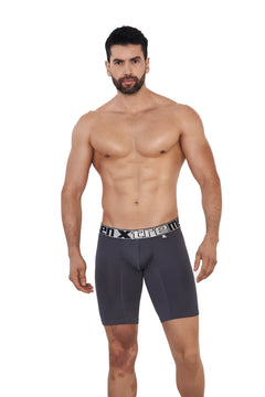 BOXER DEPORTIVO MICROFIBRA FONDO ENTERO GRIS OSCURO
