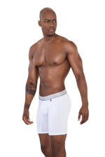 BOXER ALGODÓN DEPORTIVO FONDO ENTERO BLANCO