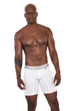 BOXER ALGODÓN DEPORTIVO FONDO ENTERO BLANCO
