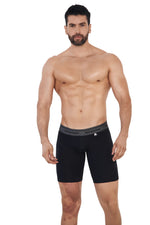 BOXER ALGODÓN DEPORTIVO FONDO ENTERO NEGRO