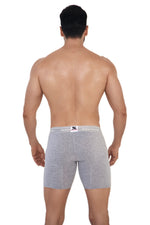 BOXER CLASICO FONDO ENTERO ALGODÓNGRIS JASPE