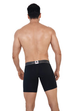 BOXER CLASICO FONDO ENTERO ALGODÓN NEGRO