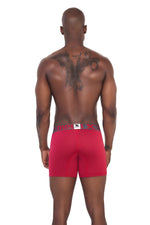 BOXER CLASICO FULL MICROFIBRA ROJO