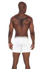 BOXER LARGO CON ABERTURA EN BRAGUETA BLANCO