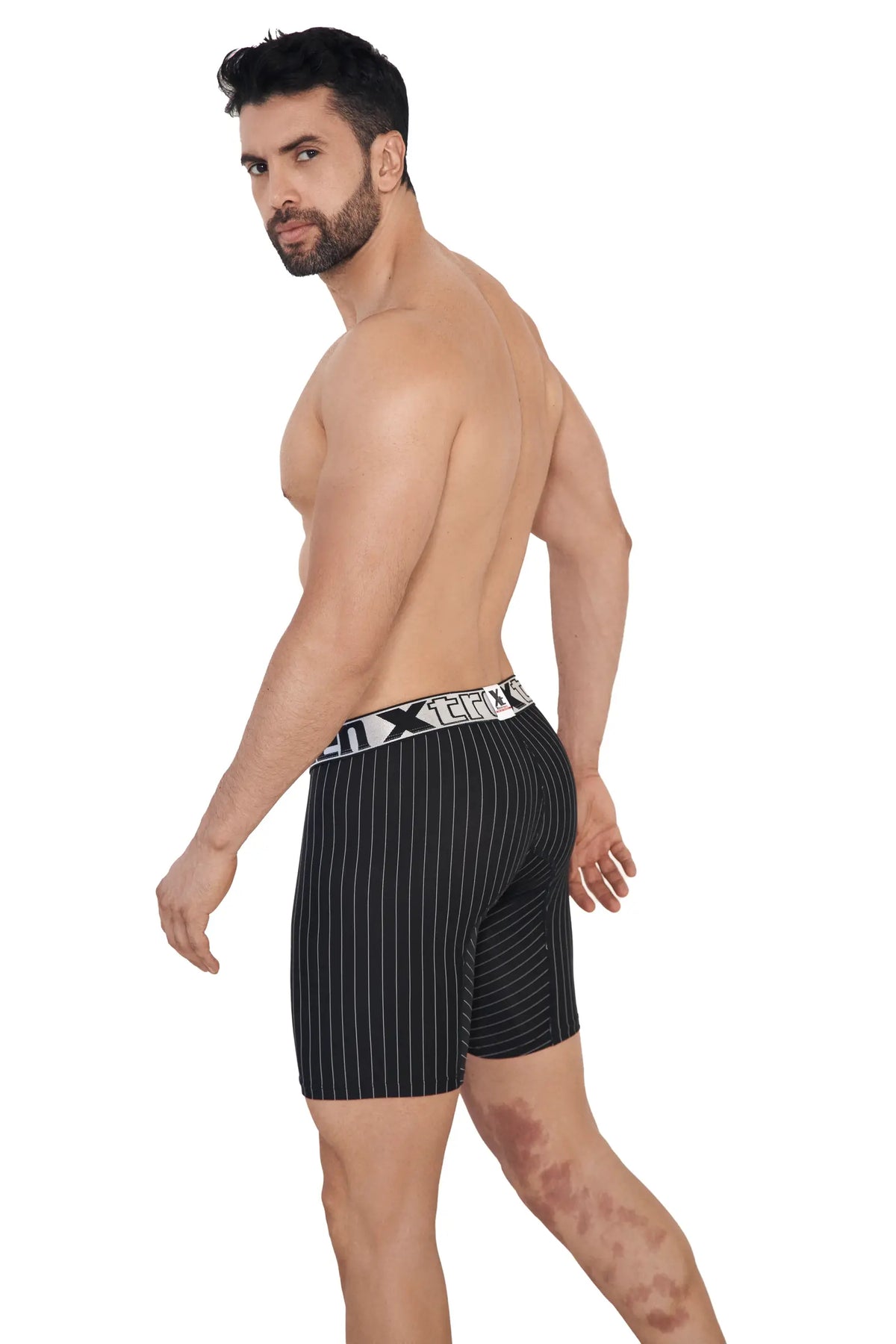 BOXER LARGO MICROF RAYA TIZANEGRO