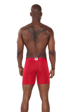 BOXER MICROFIBRA JACQUARD DESAGUJADOROJO