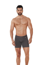 BOXER MICROFIBRA JACQUARD DESAGUJADOGRIS OSCURO