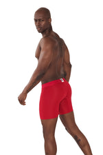 BOXER MICROFIBRA JACQUARD DESAGUJADOROJO