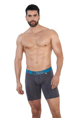 BOXER MICROFIBRA FONDO ENTERO  GRIS OSCURO