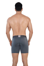 BOXER MICROFIBRA JACQUARD ESPIGA GRIS